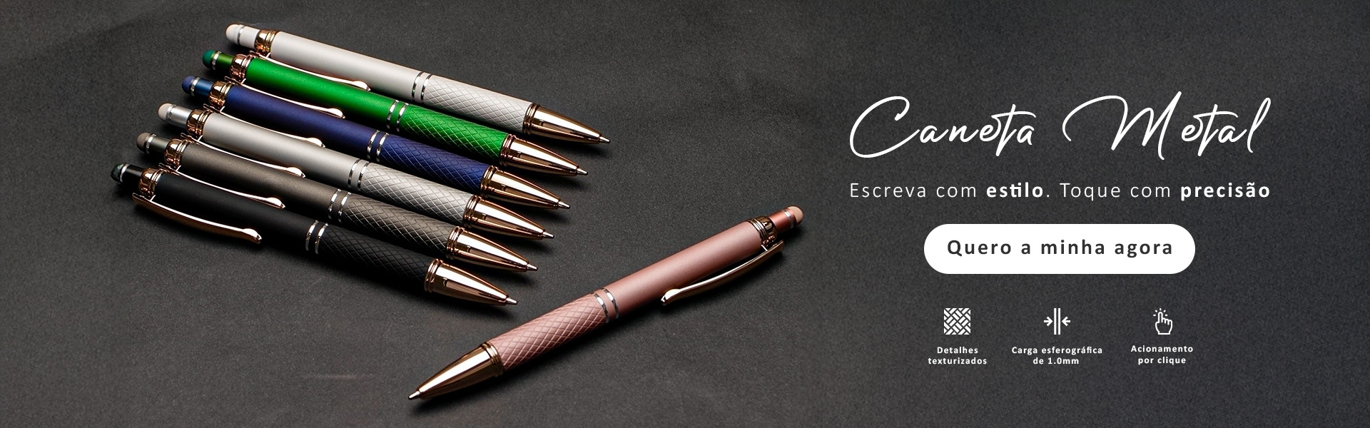 Caneta de Metal